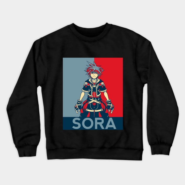 Sora's Hope Ver. 2 Crewneck Sweatshirt by lilyakkuma